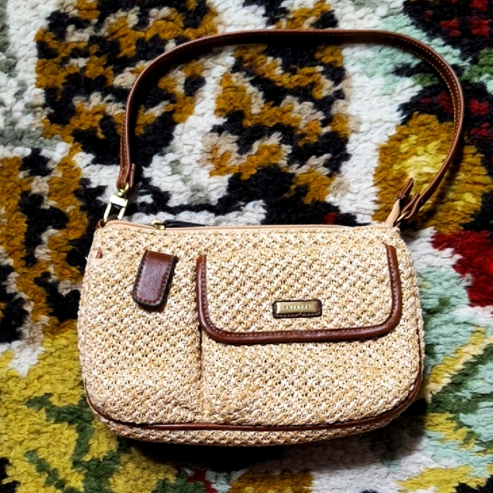 Vintage Woven Handbag